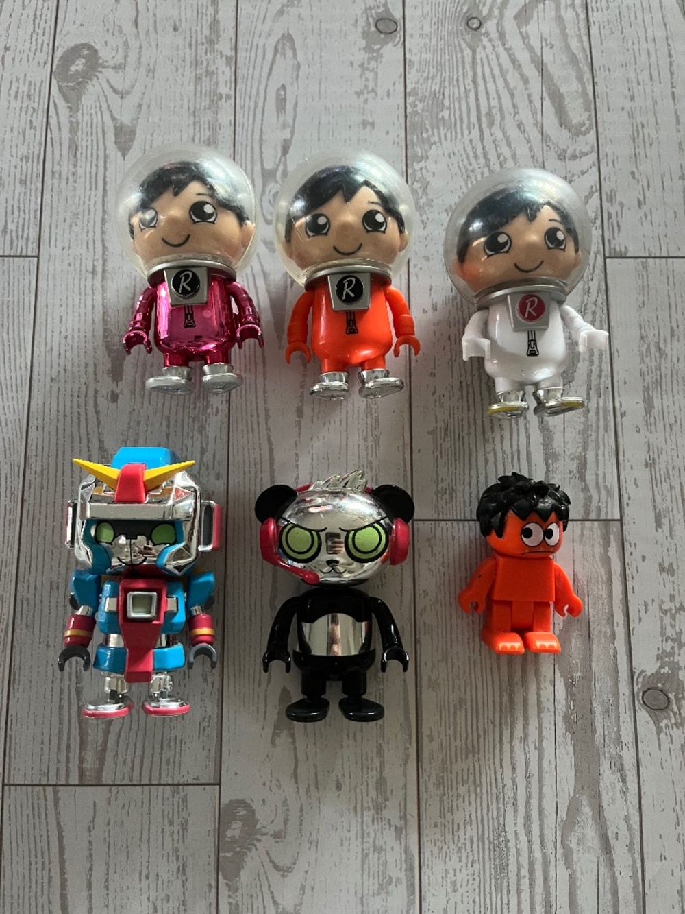 Ryan's World Figures Lot of 6, 3"